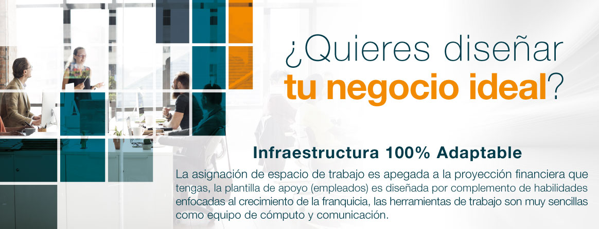 Infraestructura 100% adaptable